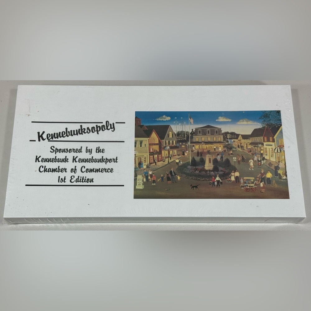 Kennebunk Maine Kennebunksopoly Board Game Kennebunk Chamber of Commerce 1st Ed